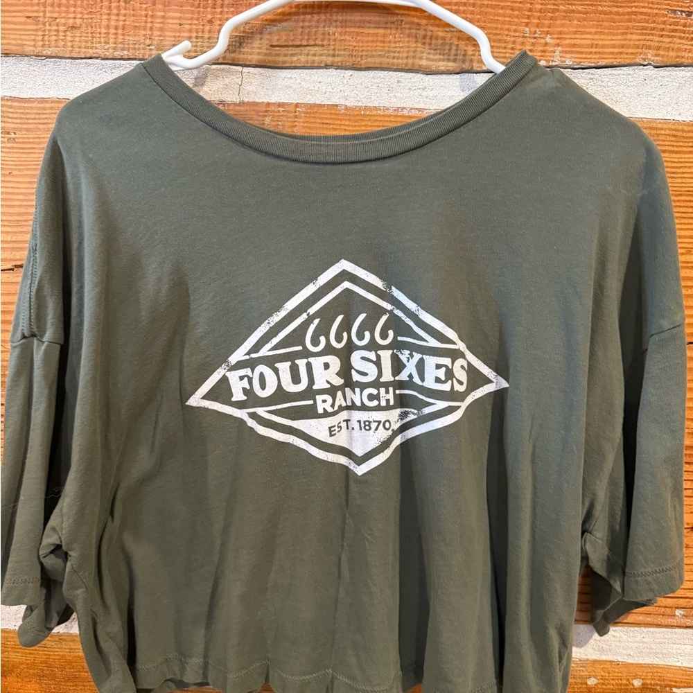 Women's 6666 Four Sixes Ranch Crop Top